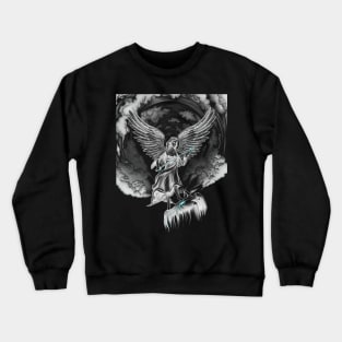 Aphrodite the Goddess of Love Taking a Man's Heart Crewneck Sweatshirt